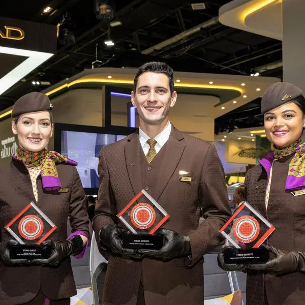 Etihad Airways wins hat-trick of 2023 Business Traveller awards