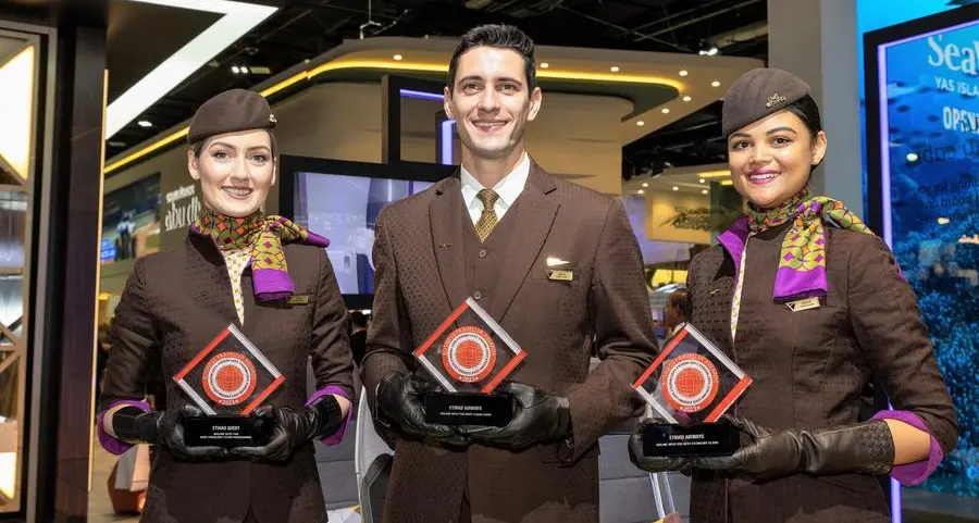 Etihad Airways wins hat-trick of 2023 Business Traveller awards