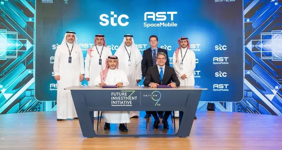 Stc group and AST SpaceMobile join forces at FII9 to deliver space-based wireless connectivity