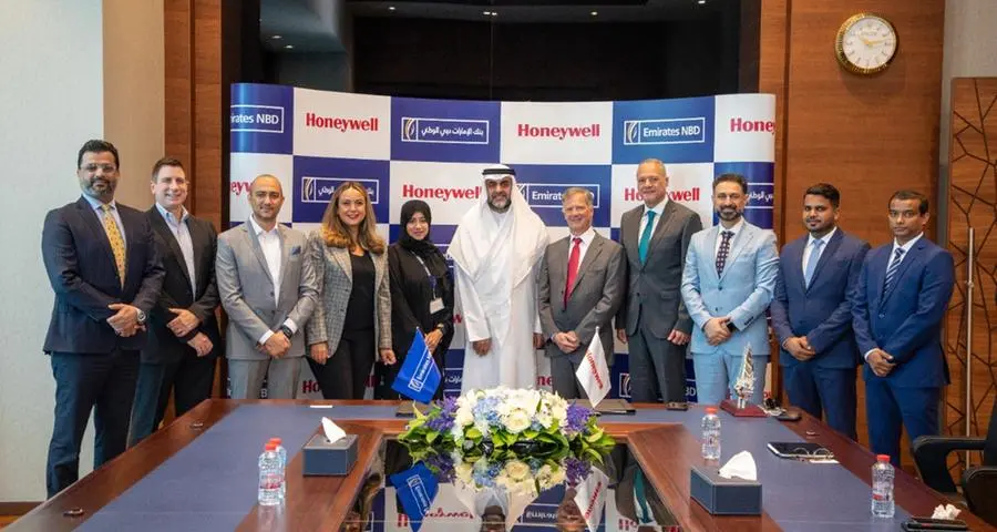 Honeywell and Emirates NBD to collaborate on advancing UAE sustainability goals