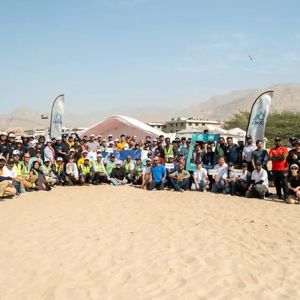 RAKEZ promotes environmental sustainability through its annual community beach clean-up drive