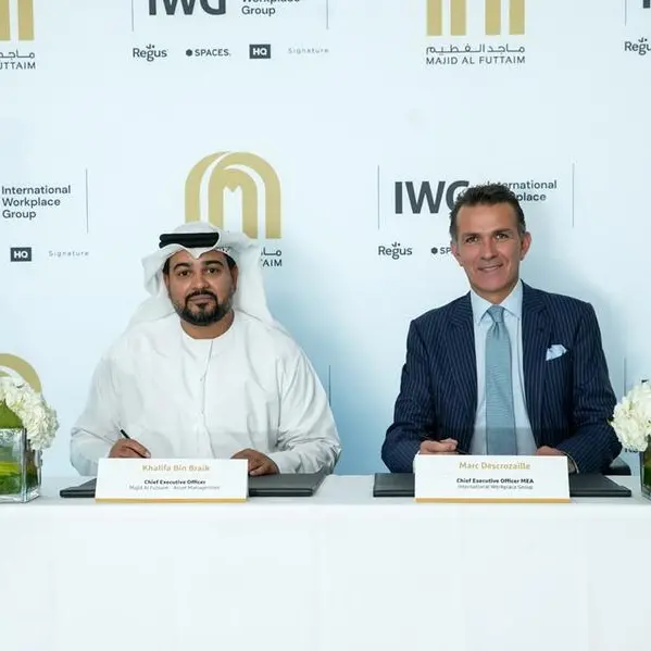 Majid Al Futtaim and IWG to open workspaces in Egypt, Oman and the UAE