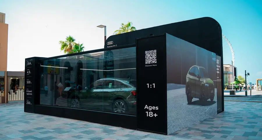 Audi, Al Nabooda Automobiles takes over Dubai with larger-than-life matchbox displays