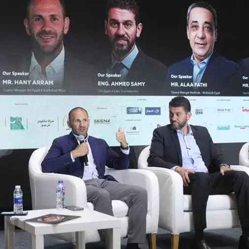 Hany Arram during his participation in the 9th edition of “The Marketers League” at the Grand Egyptian Museum