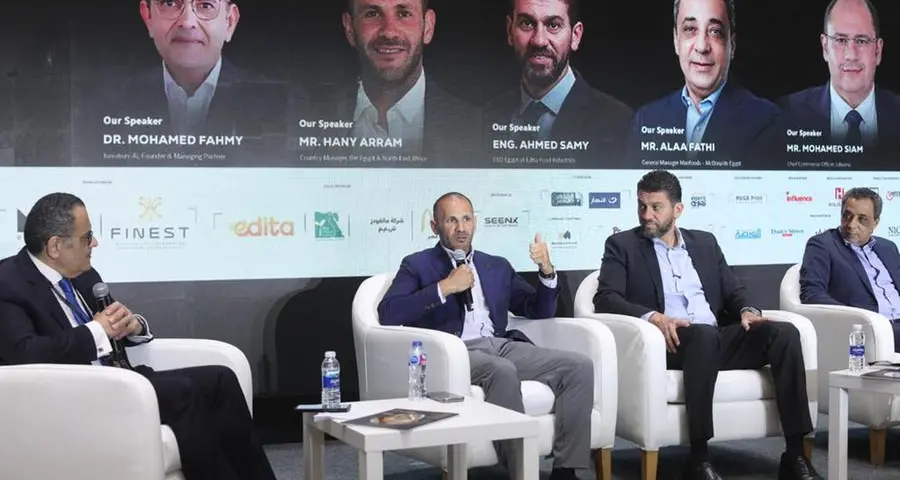 Hany Arram during his participation in the 9th edition of “The Marketers League” at the Grand Egyptian Museum