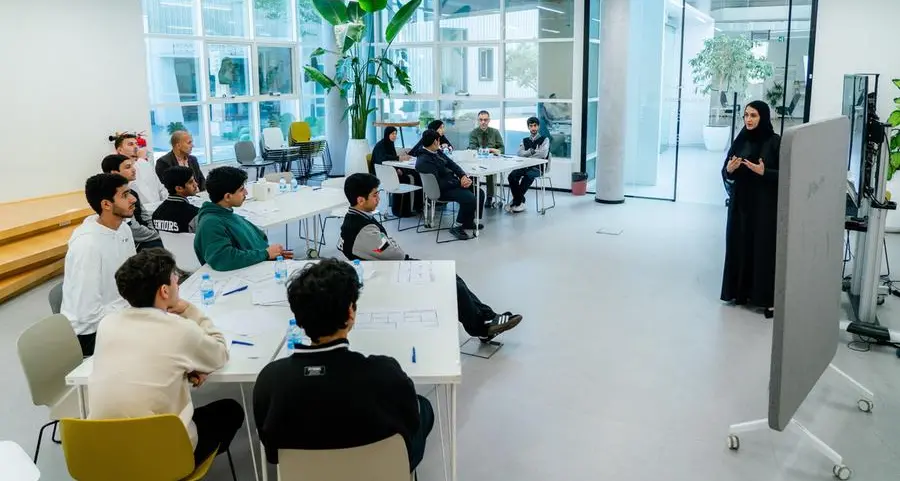 Design Your Business Model Canvas workshop at AJBWC within the Nashee program