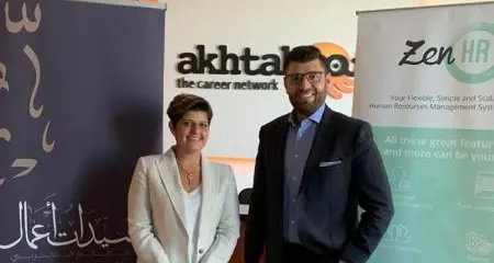ZenHR solutions signs a partnership agreement with women in business Arabia \"WiBA\"