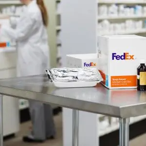 FedEx Express solutions showcased at SAB Express stand during the Pharmaceutical Manufacturing Congress 2019 in Riyadh