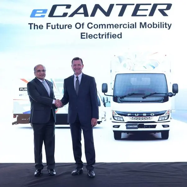 FUSO launches the new all-electric eCanter in the United Arab Emirates