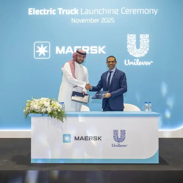 Maersk and Unilever launch first electric van towards decarbonising logistics in Saudi Arabia