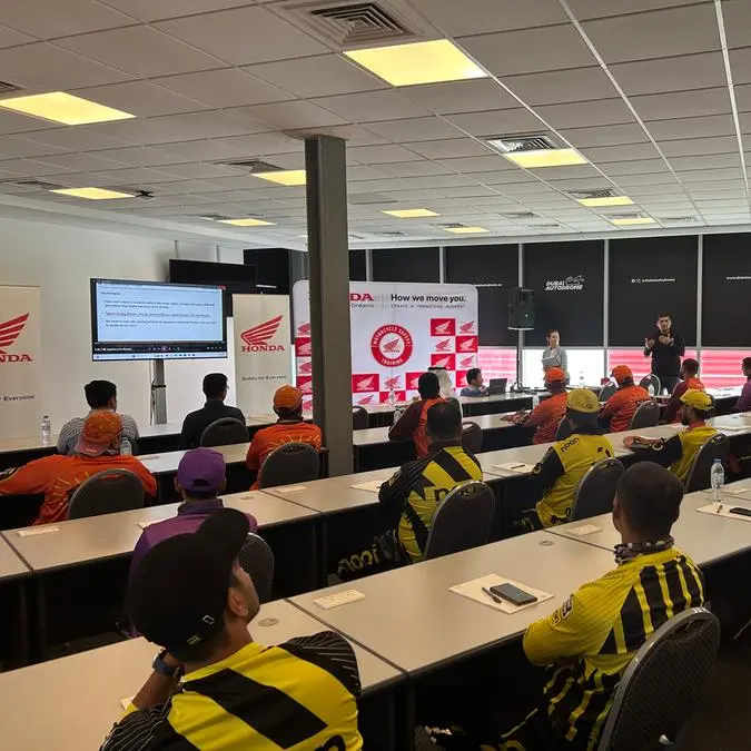 Honda Middle East, AL-Futtaim Honda and RTA launch region’s first motorcycle safety training for delivery riders