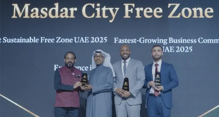 Masdar City Free Zone recognized as the UAE’s fastest-growing free zone