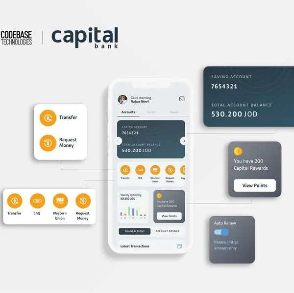 Capital Bank of Jordan launches revamped mobile banking experience