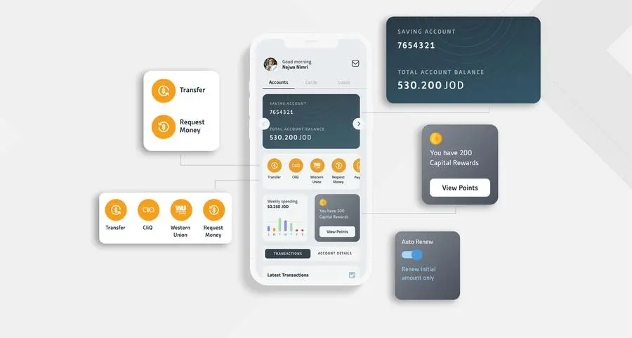 Capital Bank of Jordan launches revamped mobile banking experience