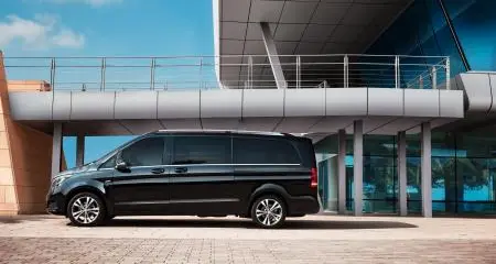 Mercedes-Benz V-Class showcased at Dubai International Motor Show 2017