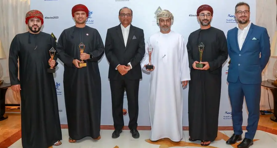 Vodafone Oman celebrates a quadruple win in the 2023 Stevie Awards MENA