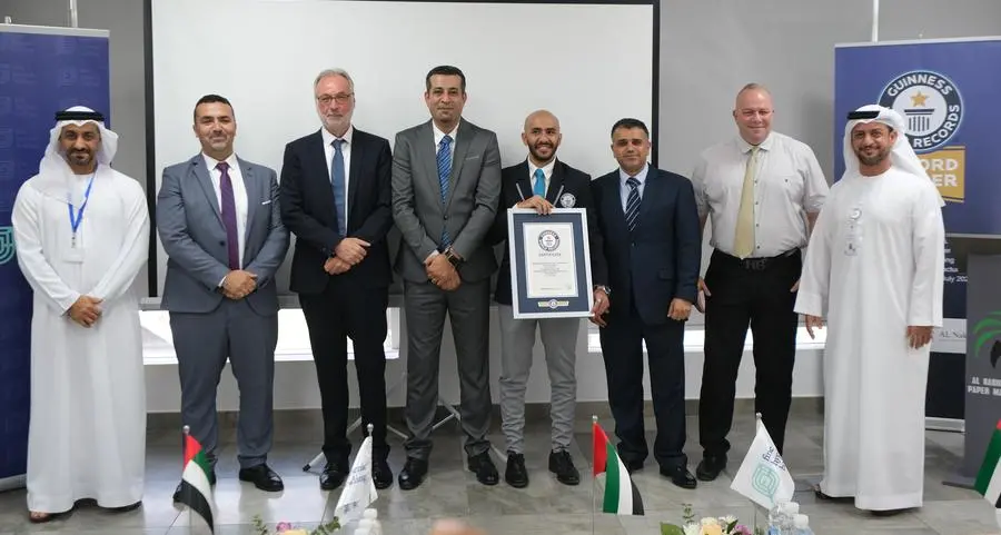 Fine Hygienic Holding sets Guinness World Records title in Abu Dhabi