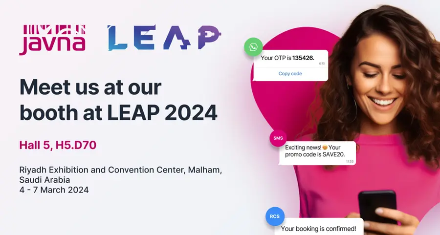 Javna to showcase innovative CPaaS solutions at LEAP 2024, Riyadh