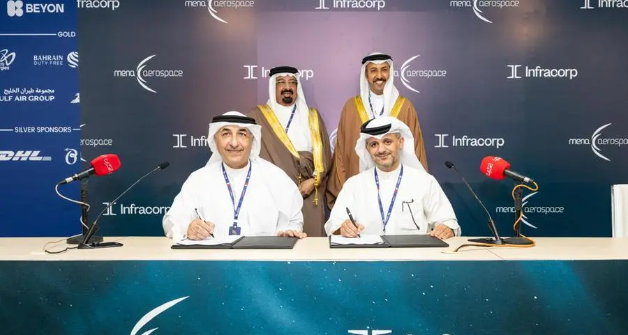 Infracorp signs partnership with Mena Aerospace to develop aircraft hangar facilities in Bahrain