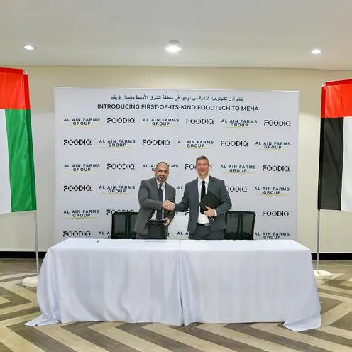 Al Ain Farms Group and Finland’s FoodIQ join forces to bring first-of-its-kind food-tech to MENA