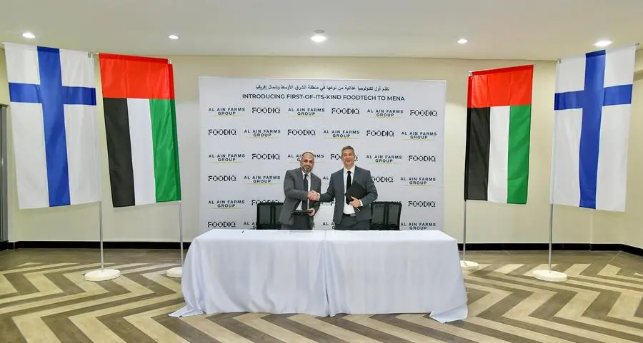 Al Ain Farms Group and Finland’s FoodIQ join forces to bring first-of-its-kind food-tech to MENA