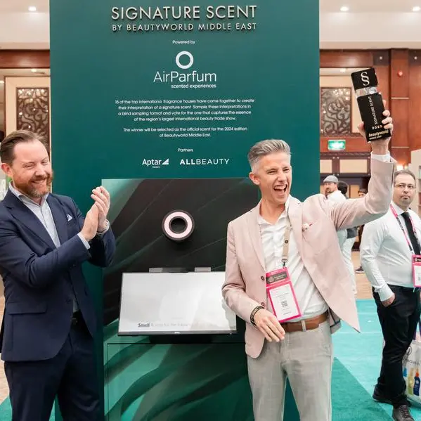 The signature scent of Beautyworld Middle East 2023 is crowned