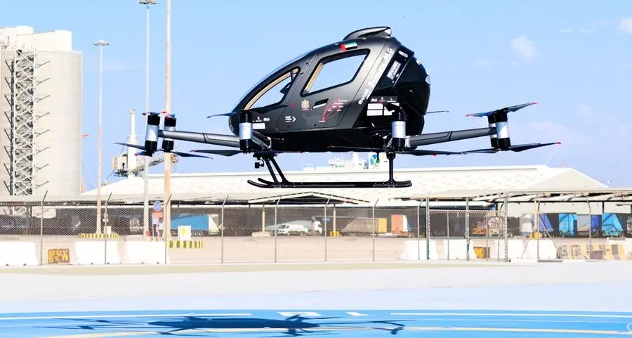 Abu Dhabi Investment Office partners with EHang and Multi Level Group on test flight of passenger electric vertical take-off and landing aircraft in Abu Dhabi