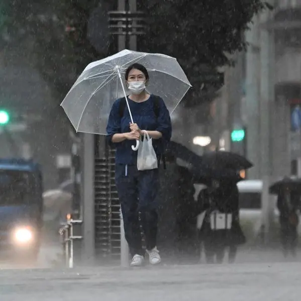 Record rain in parts of Japan after tropical storm