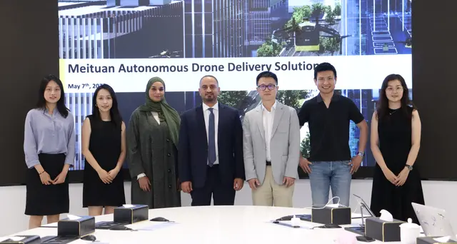 Dubai Civil Aviation Authority visits China's Meituan company to exchange safety expertise