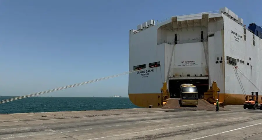 Gulftainer receives first Ro-Ro vessel at Jubail Container Terminal