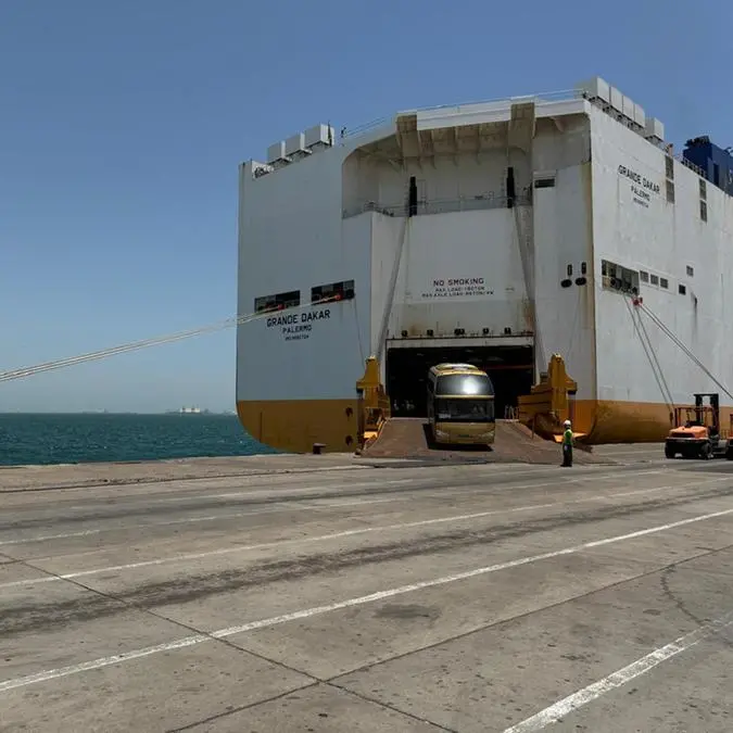 Gulftainer receives first Ro-Ro vessel at Jubail Container Terminal