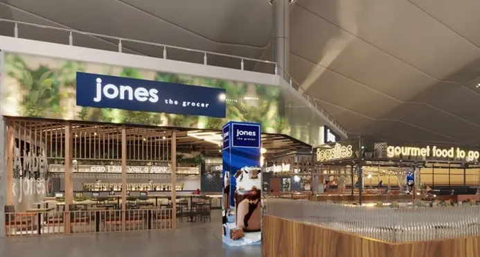 Jones the grocer and The Restaurant Group Concessions win large concession award at London Heathrow Airport