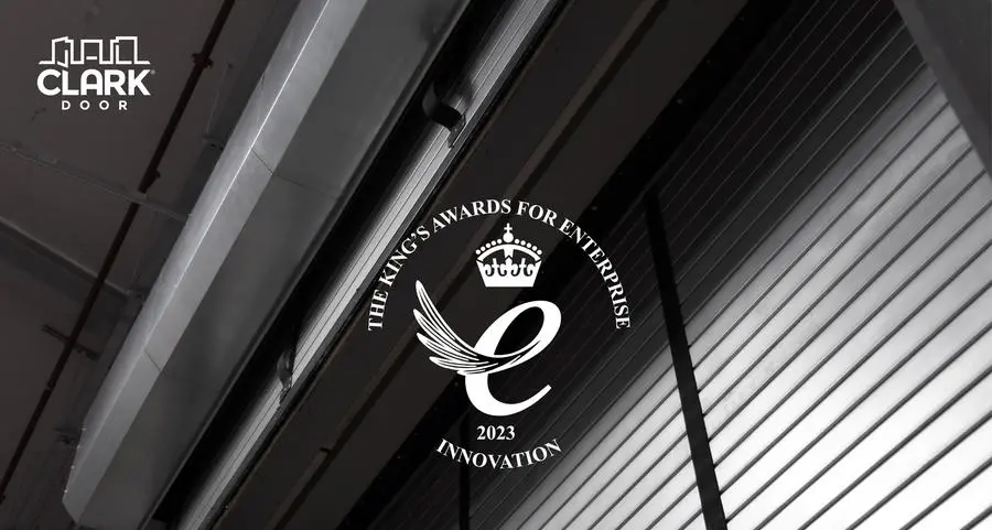 One year on from opening Dubai office, Clark Door team thrilled to win the King's award for enterprise 2023: innovation