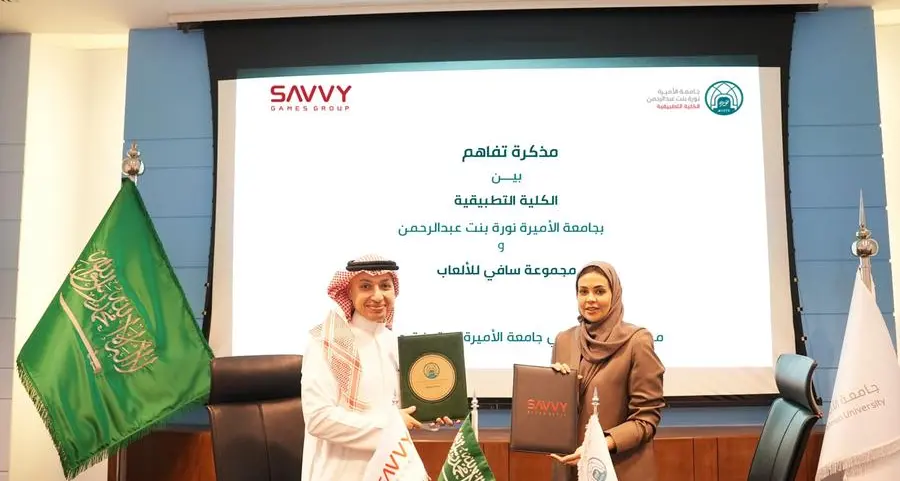 Savvy Games Group and Applied college in Princess Nourah University announce partnership to train the next generation of game artists in Saudi Arabia RIYADH
