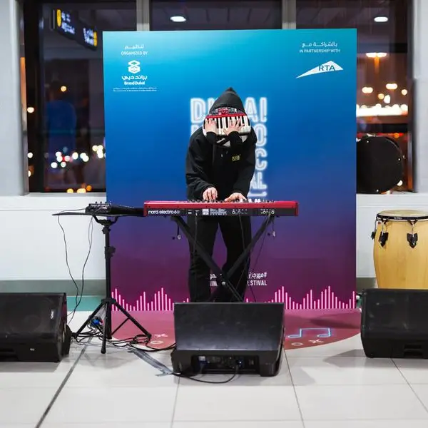 French musician mesmerises crowds at Dubai Metro Music Festival