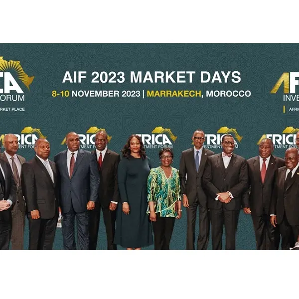 Marrakech to host 2023 Africa Investment Forum market days event from 8th to 10th of November