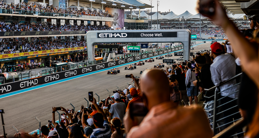 Grandstands officially sold out in record-breaking time for unmissable #AbuDhabiGP 2022