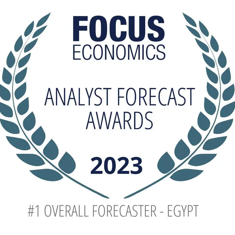 HC Brokerage has been awarded the Best Overall Forecaster for Egypt in 2023 by Focus Economics