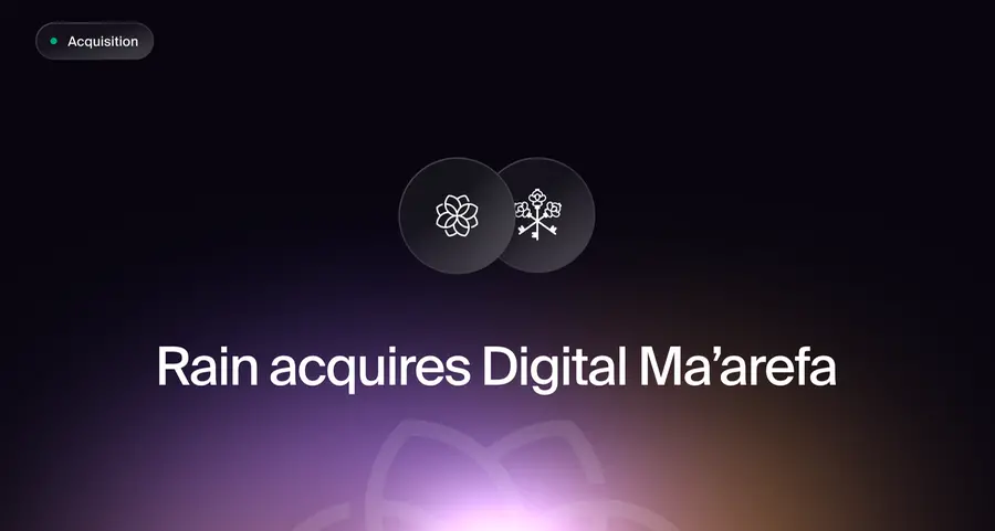 Rain acquires Digital Ma'arefa