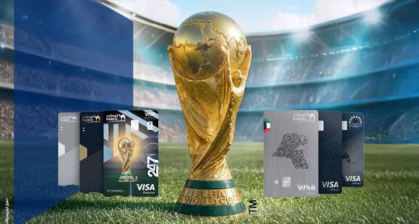 NBK announces the names of the first six winners in the FIFA World Cup 2026 campaign, in collaboration with Visa