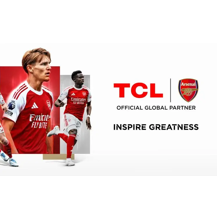 TCL and Arsenal announce global partnership expansion in multi-year deal