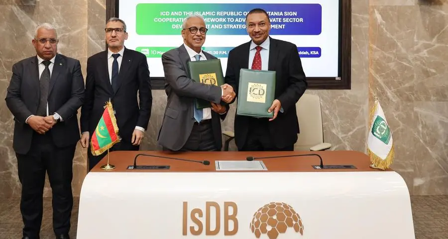 ICD and the Islamic Republic of Mauritania sign cooperation framework to advance private sector development and strategic investment