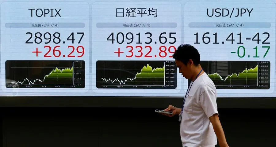 Japanese shares rally hard after biggest sell-off since 1987 Black Monday crash