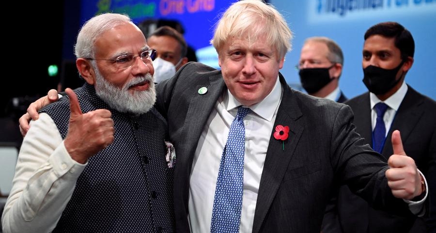 Britain's Johnson to offer India help building its own fighter jets