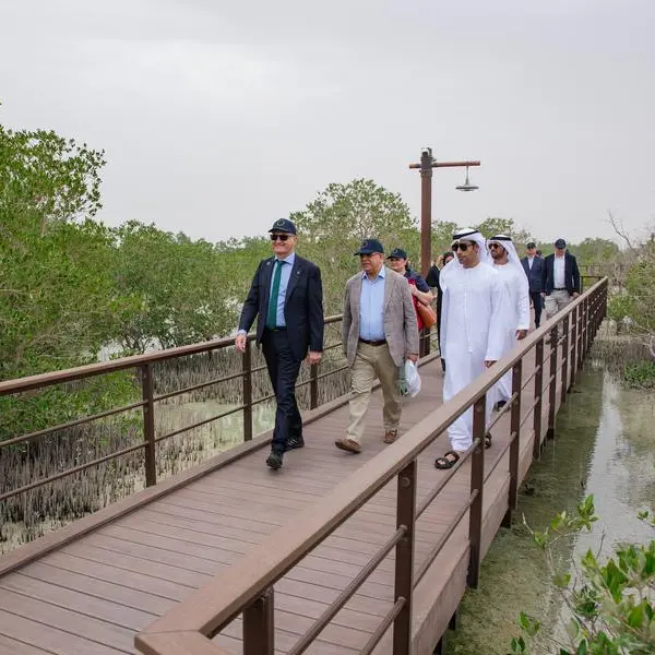 EU Ambassadors walk the green talk by planting mangroves in Abu Dhabi