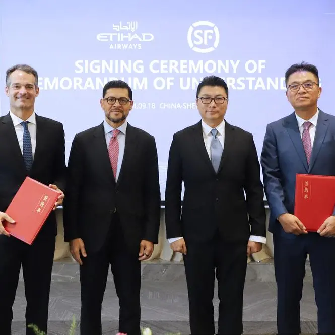 Etihad Cargo and SF Airlines to strengthen UAE-China trade with joint venture commitment