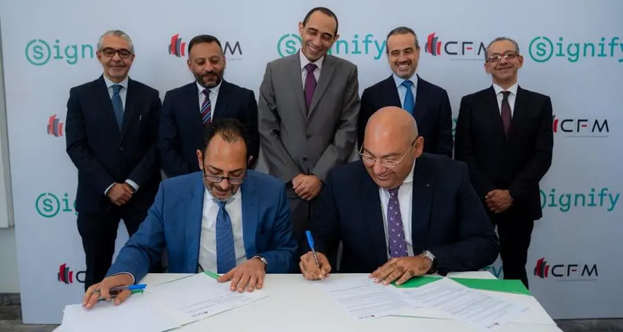 Signify Egypt and Contrack Facilities Management sign MoU