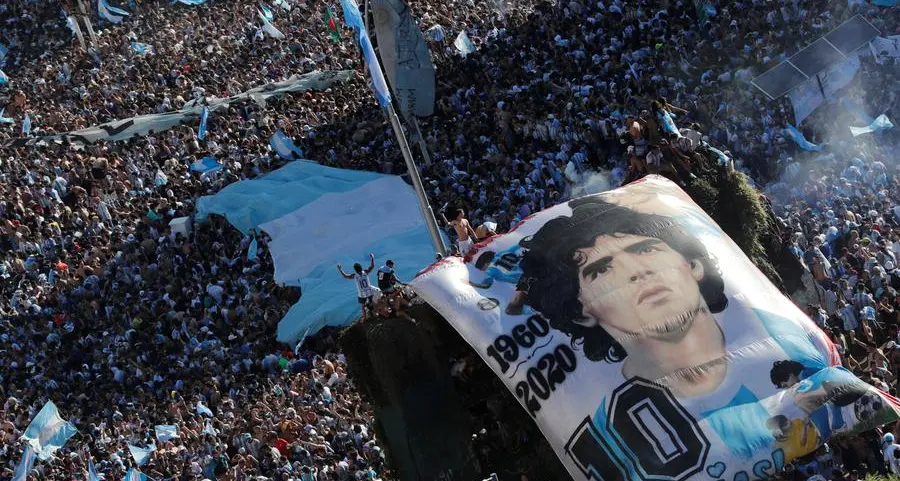 Maradona helped us, says emotional Argentina fan after World Cup win