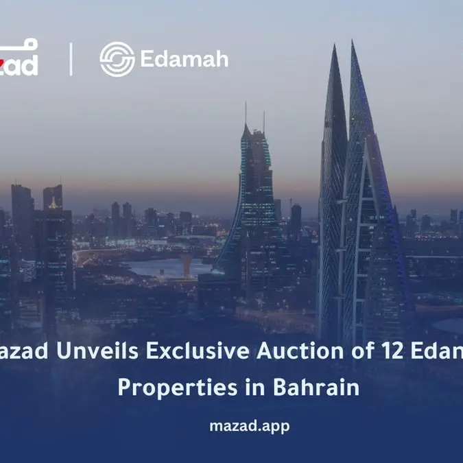 Mazad unveils exclusive auction of 12 Edamah properties in Bahrain