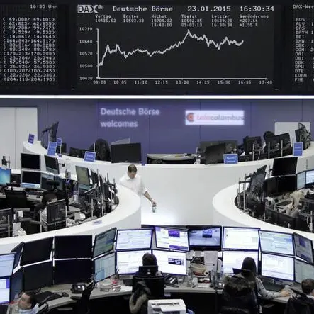 European shares set for weekly drop as higher-for-longer rates loom